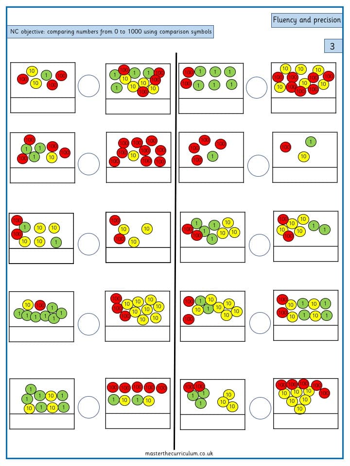Cover of Compare numbers up to 1,000 – 2