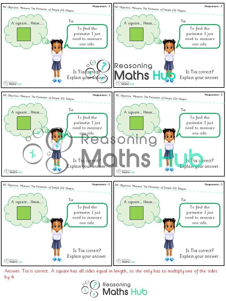 Cover of Measure the perimeter of simple 2-D shapes