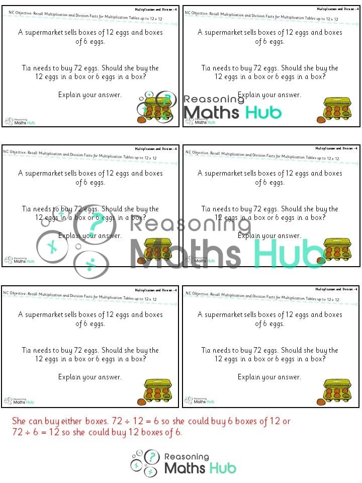 Cover of Recall Multiplication and Division Facts