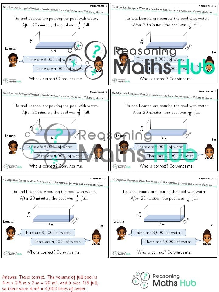 Cover of Recognise when it is possible to use formulae for area and volume of shapes