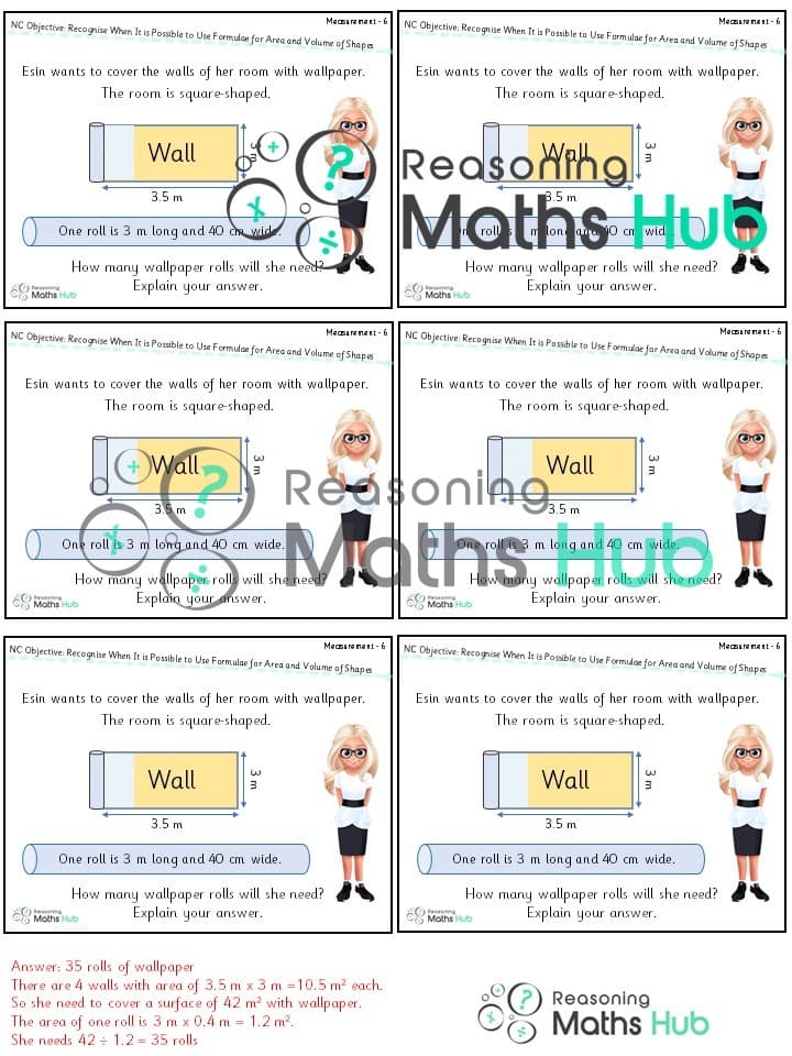Cover of Recognise when it is possible to use formulae for area and volume of shapes