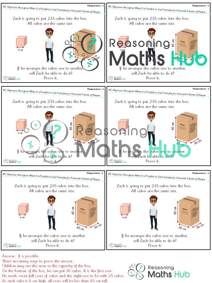 Cover of Recognise when it is possible to use formulae for area and volume of shapes