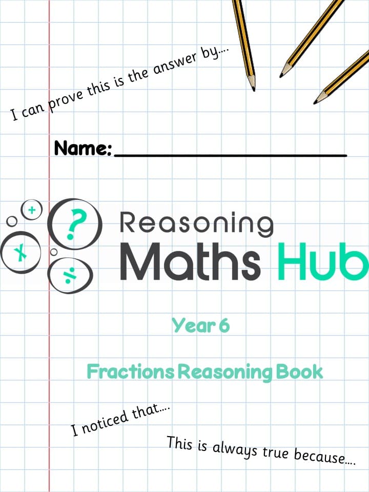Cover of Year 6 Fractions Reasoning Booklets