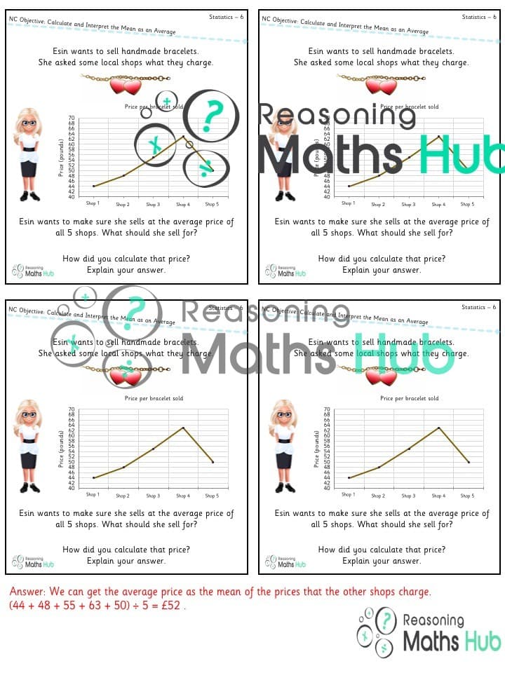 Cover of Calculate and interpret the mean as an average