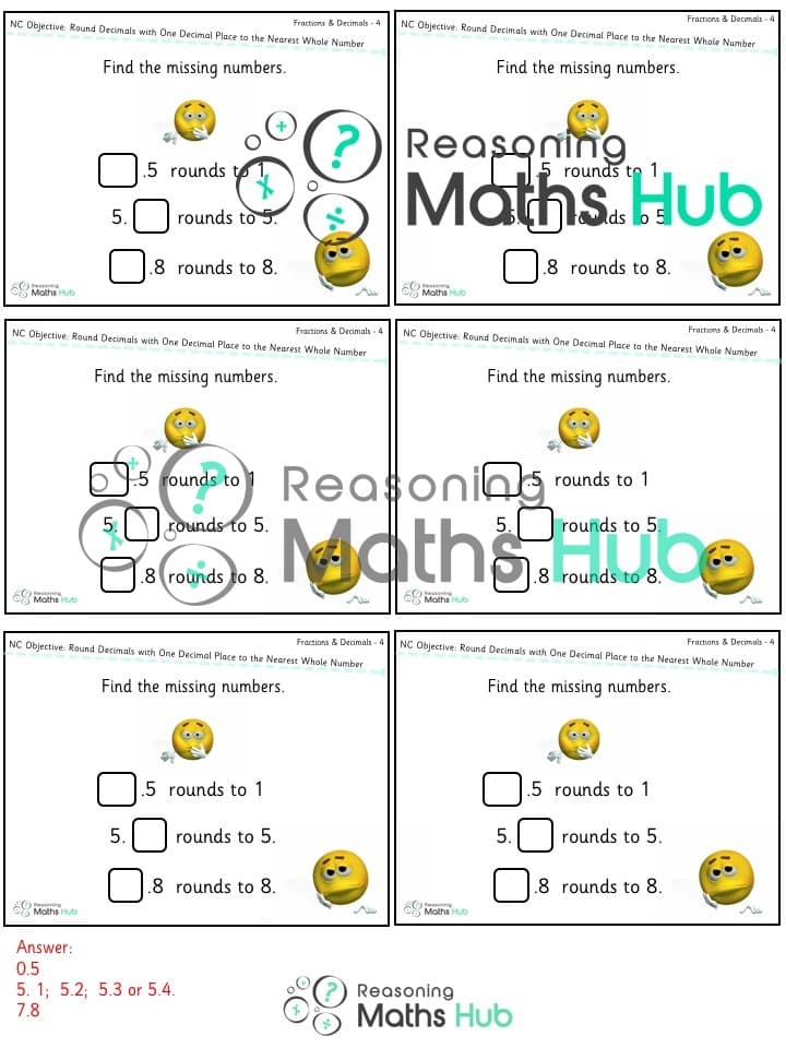 Cover of Round Decimals