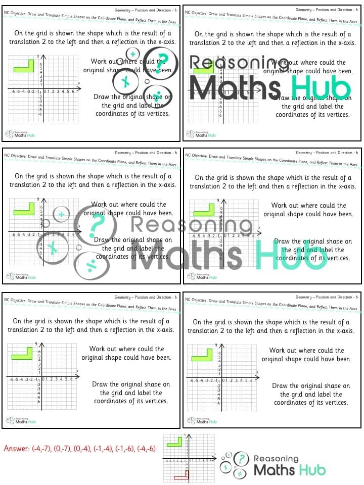 Cover of Draw and translate simple shapes