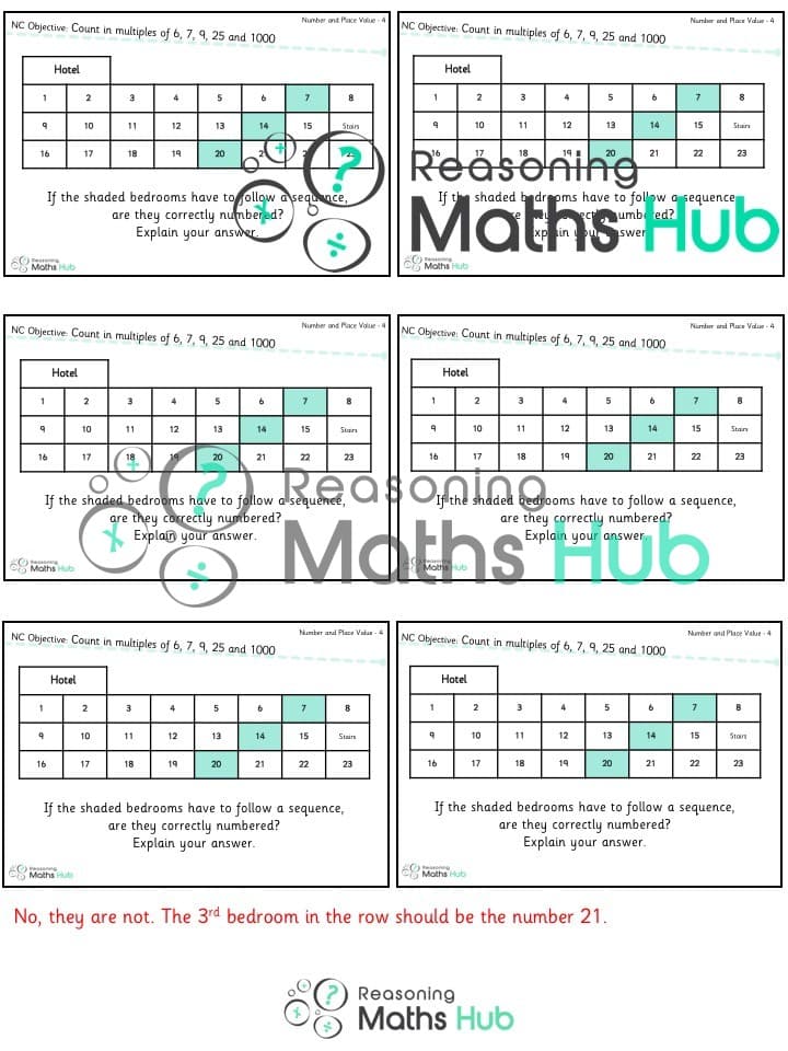 Cover of Count in multiples of 6, 7, 9, 25 and 1000