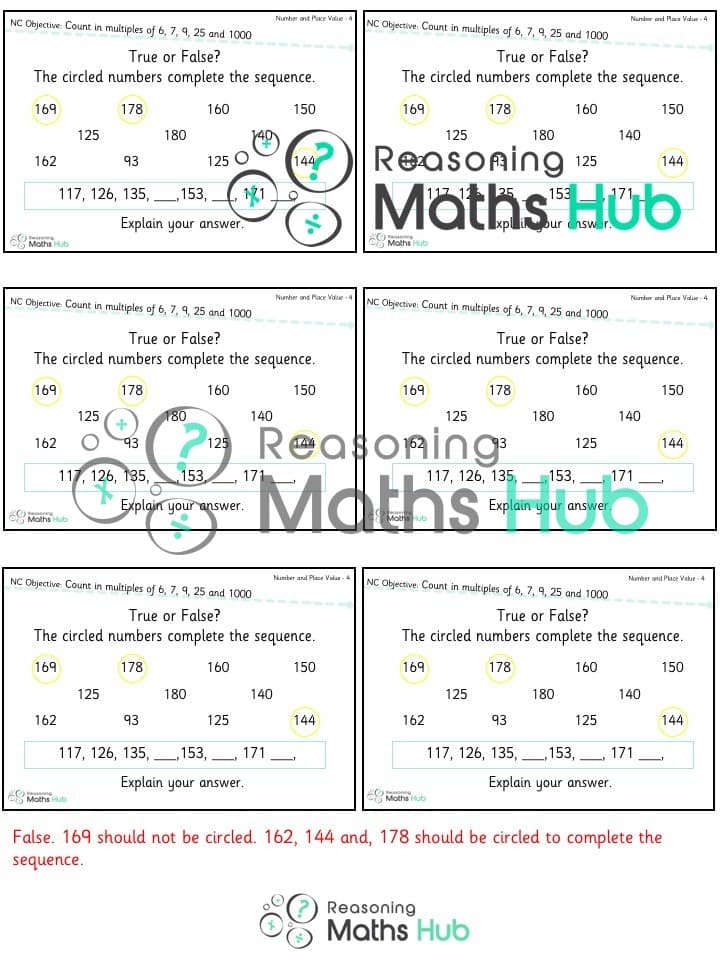 Cover of Count in multiples of 6, 7, 9, 25 and 1000