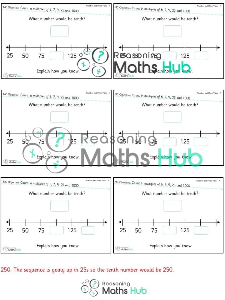 Cover of Count in multiples of 6, 7, 9, 25 and 1000