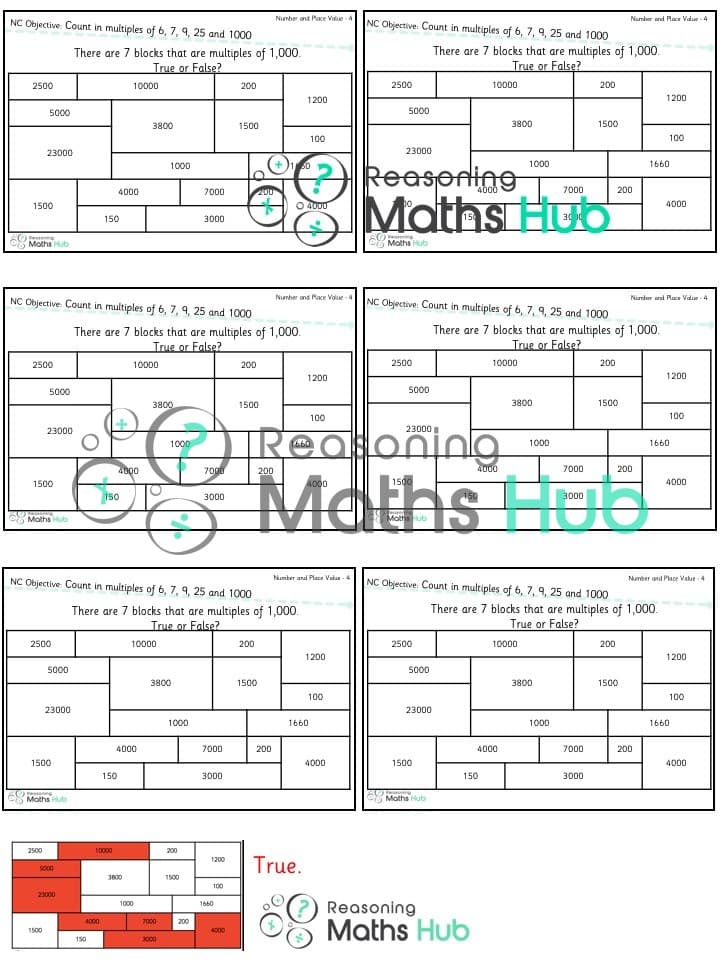 Cover of Count in multiples of 6, 7, 9, 25 and 1000