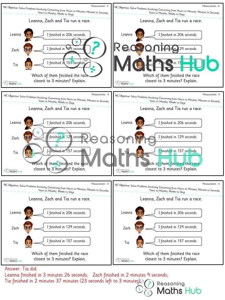 Cover of Solve problems involving converting time