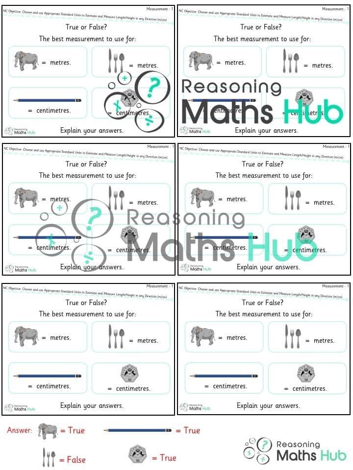 Cover of choose and use appropriate standard units to estimate and measure length/height in any direction