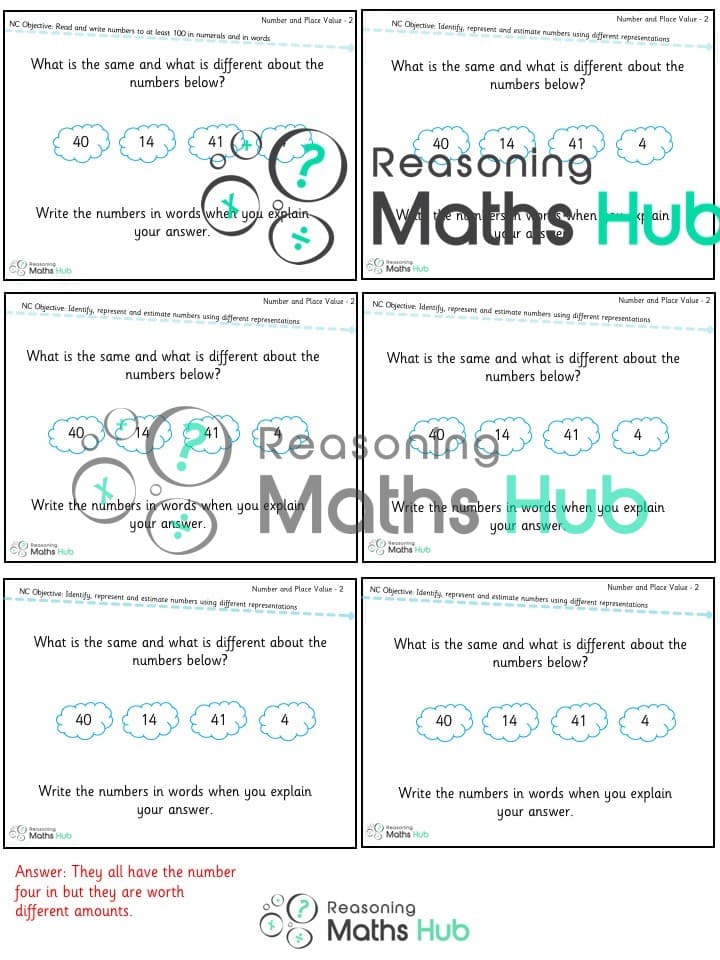 Cover of Read and write numbers to at least 100 in numerals and in words