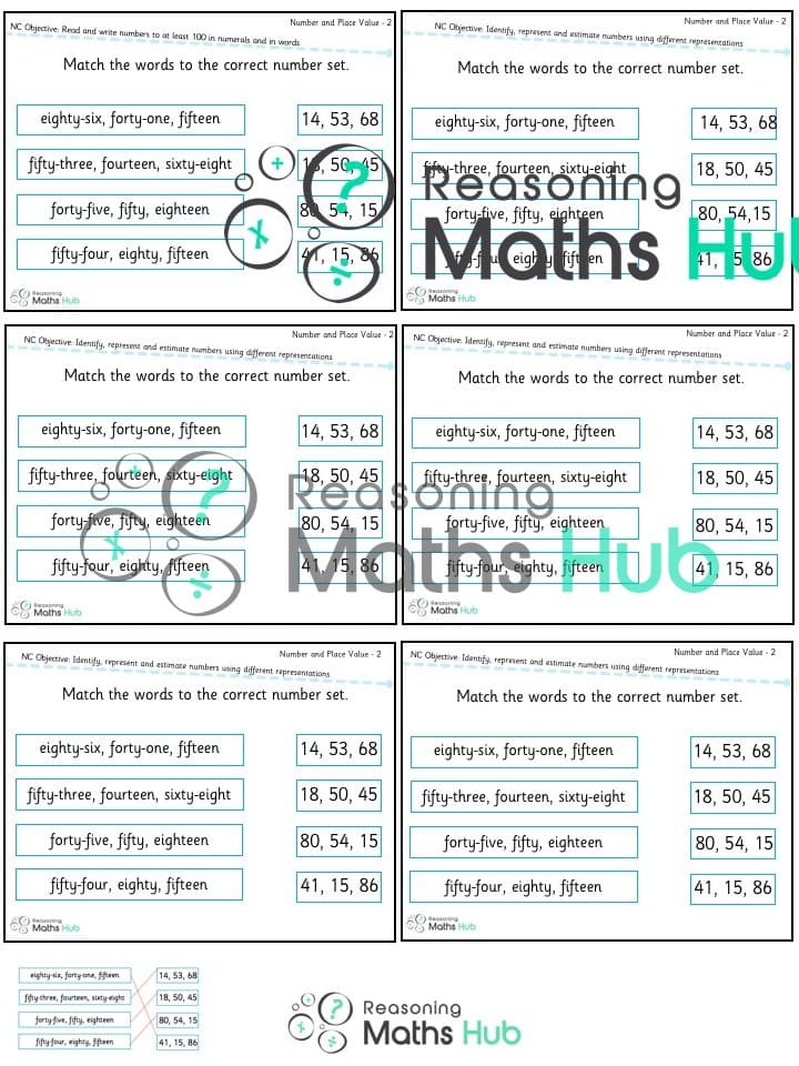 Cover of Read and write numbers to at least 100 in numerals and in words