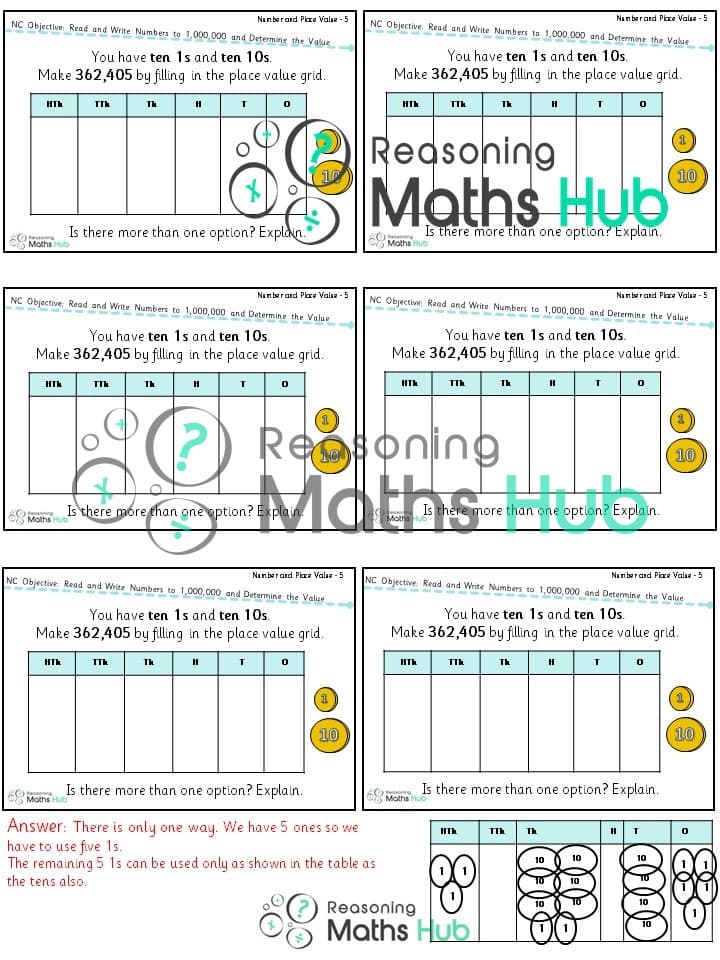 Cover of Read and write (8) numbers up to 1 million