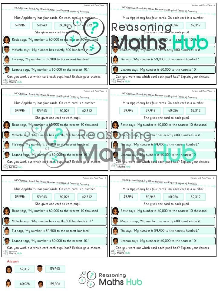 Cover of Round any whole number to a required degree of accuracy