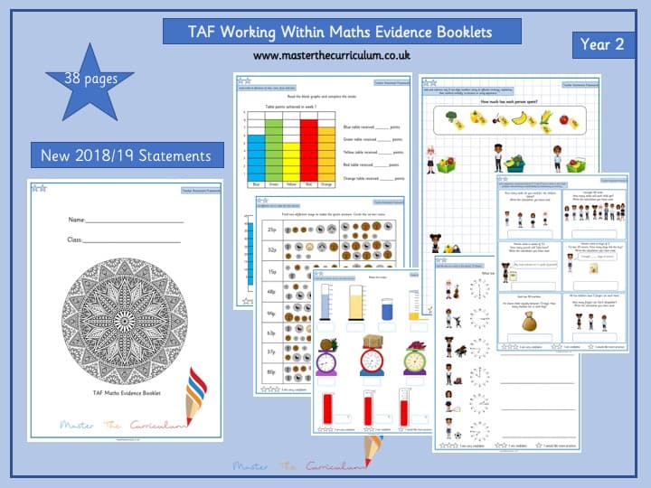 Cover of Working Within Teacher Assessment Framework Evidence Booklet