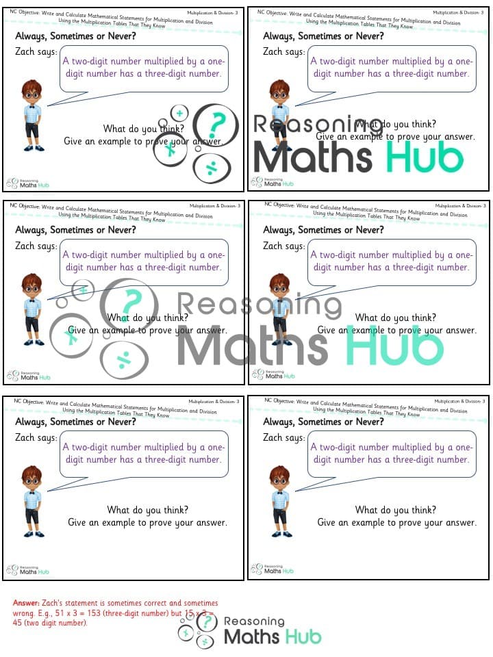 Cover of Write and Calculate Mathematical Statements for Multiplication and Division