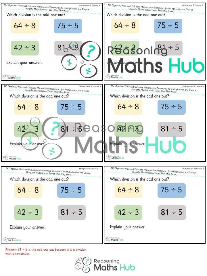 Cover of Write and Calculate Mathematical Statements for Multiplication and Division