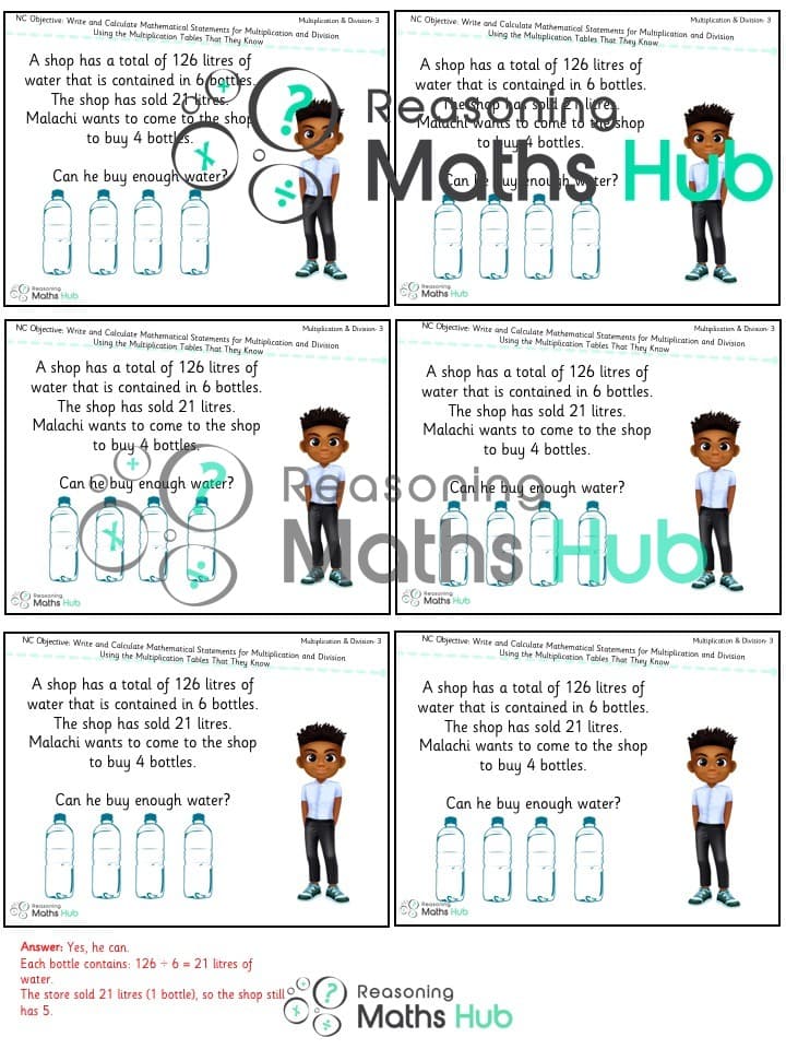 Cover of Write and Calculate Mathematical Statements for Multiplication and Division