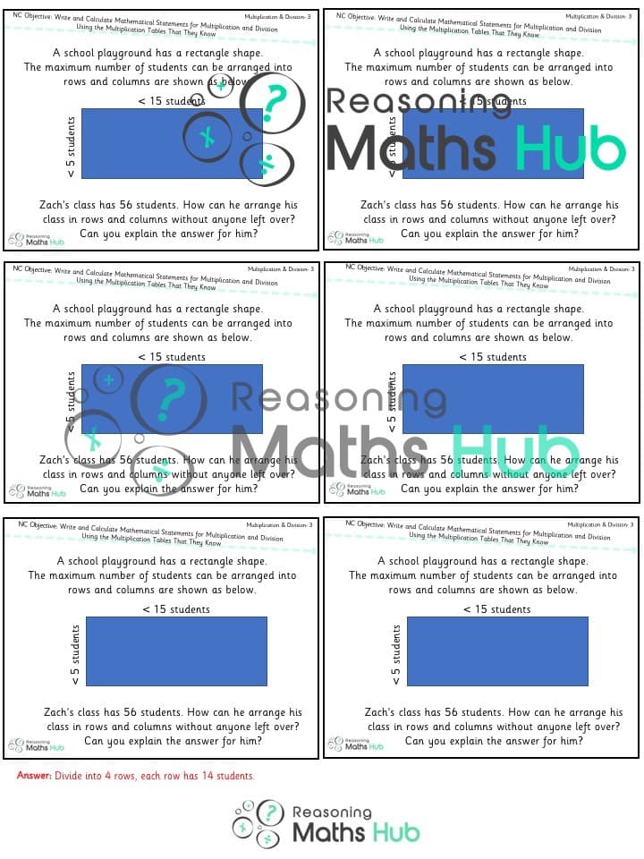 Cover of Write and Calculate Mathematical Statements for Multiplication and Division