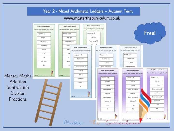 Cover of Year 2 – Arithmetic Ladders
