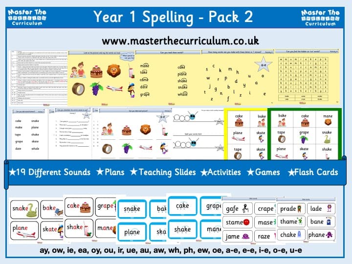 Cover of Year 1 Spelling Pack 2