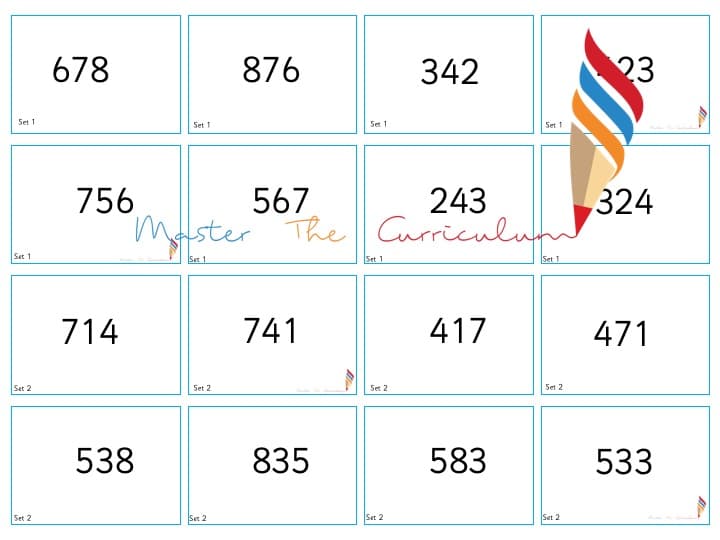 Cover of Compare and Order Numbers to 1,000