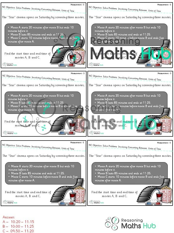 Cover of Solve problems involving converting between units of time