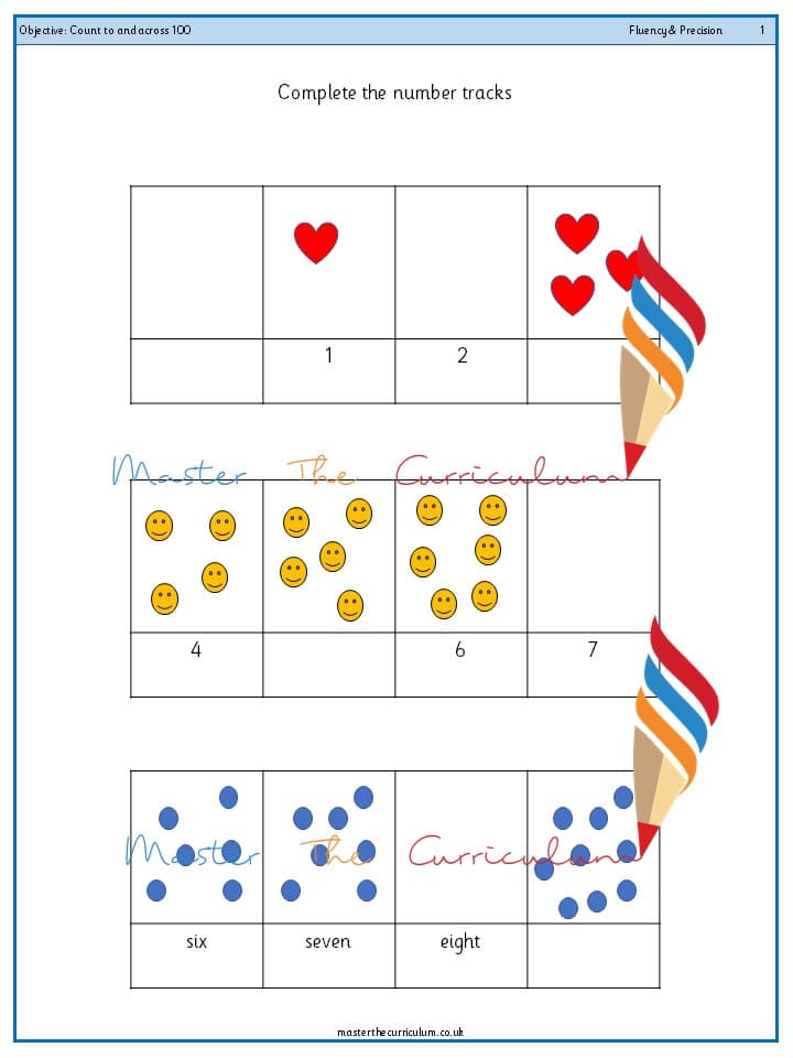 Cover of Year 1 – Count to and across 100 (3)