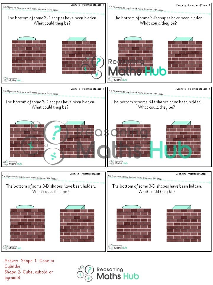 Cover of Recognise and Name Common 3D shapes