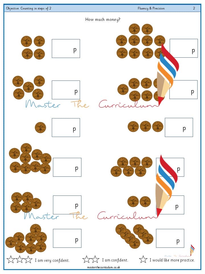 Cover of Year 2 – Counting in steps of 2 (2)
