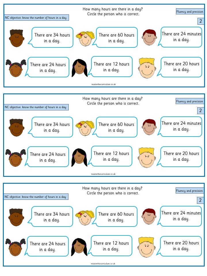 Cover of Year 2 Maths Free Measurement Resources Know the number of minutes – 2