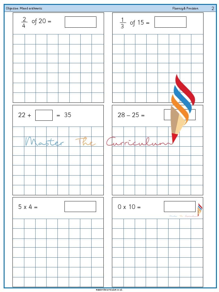 Cover of Year 2 – Mixed arithmetic