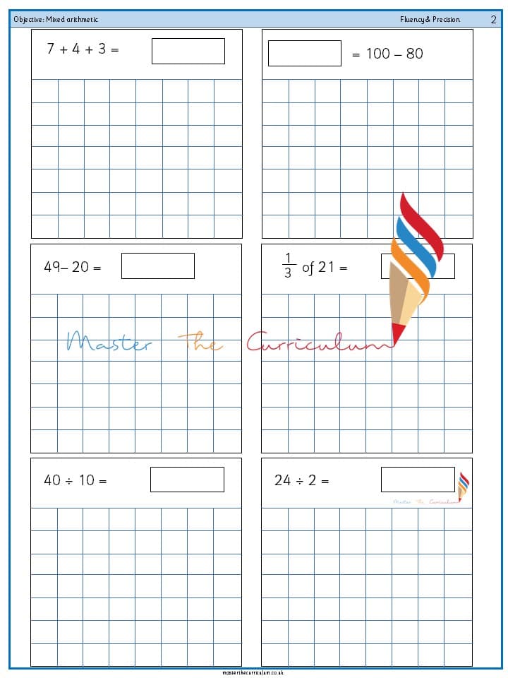 Cover of Year 2 – Mixed arithmetic