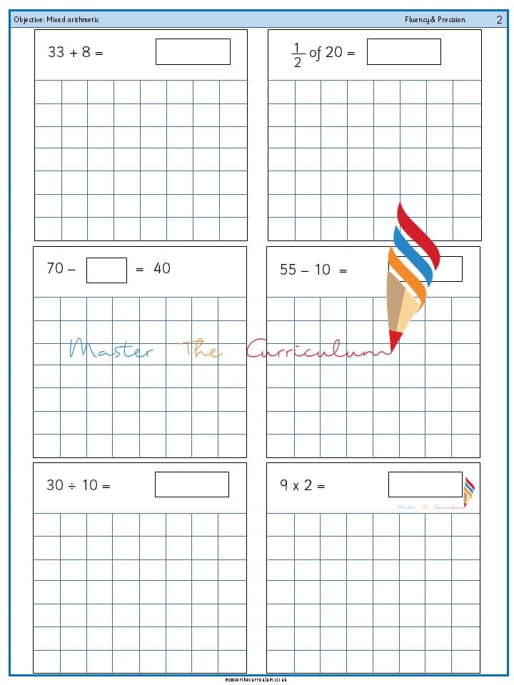 Cover of Year 2 – Mixed arithmetic