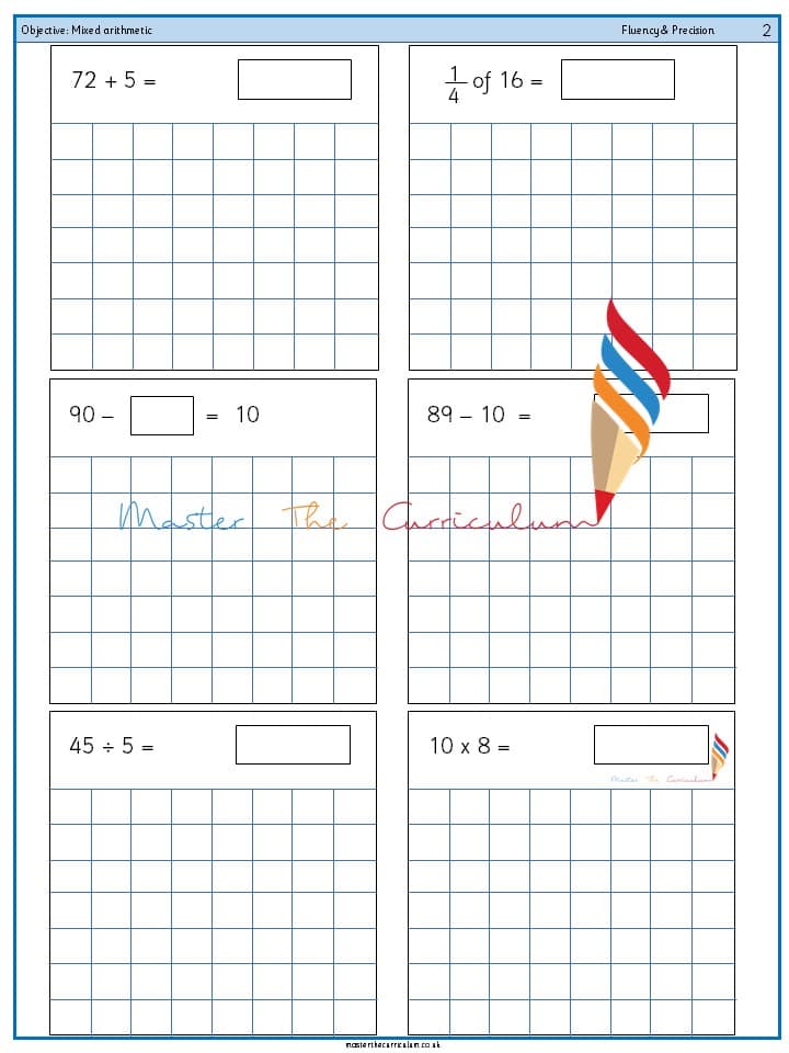 Cover of Year 2 – Mixed arithmetic