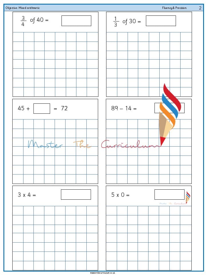 Cover of Year 2 – Mixed arithmetic