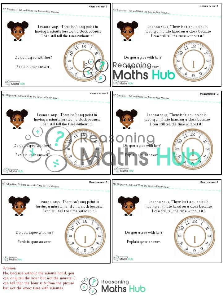 Cover of Tell and write the time to five minutes