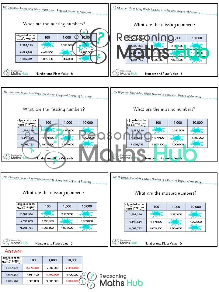 Cover of Round Any Whole Number to a Required Degree of Accuracy