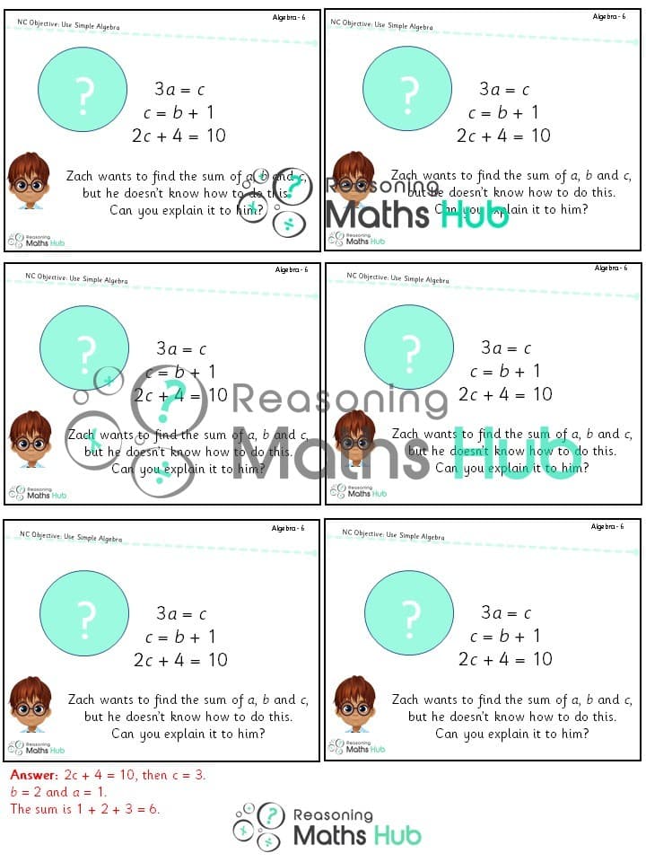Cover of Use simple algebra