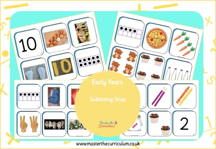 Cover of Subitising Snap
