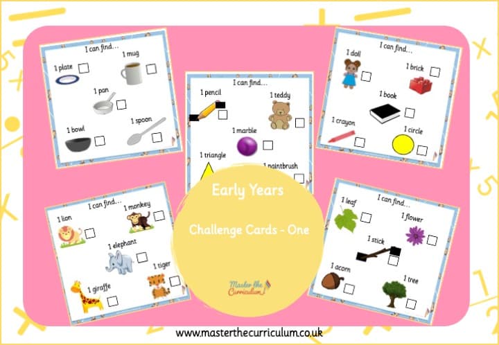 Cover of Challenge Cards – Number One