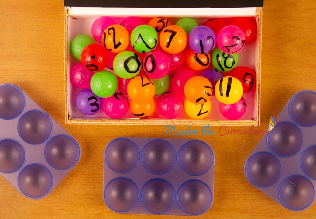 Cover of Counting with ping pong balls