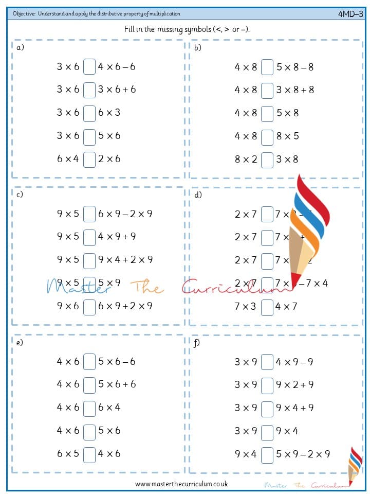 Cover of Understand and apply the distributive property of multiplication (1)