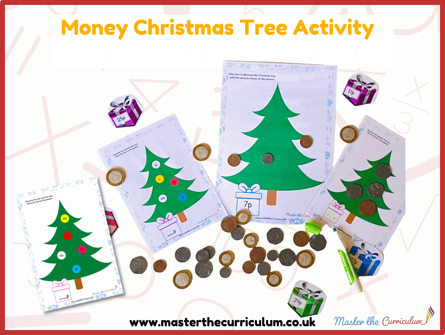 Cover of Christmas Money Tree Activity