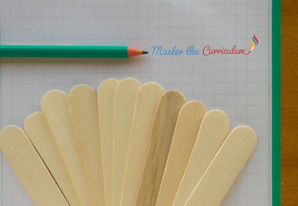 Cover of Multiplication and Division with lollipop sticks