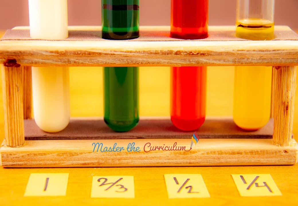 Cover of Fractions with test tubes