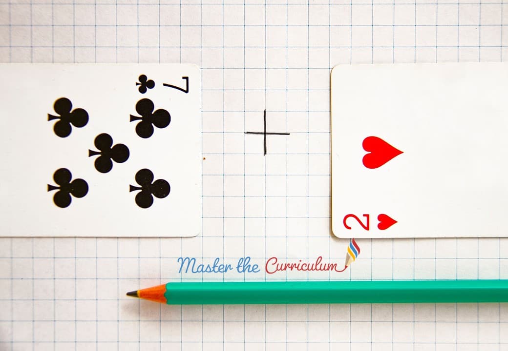 Cover of Add and Subtract with deck of cards