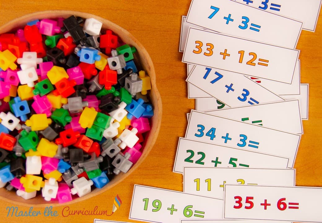 Cover of Add and Subtract with maths link cubes